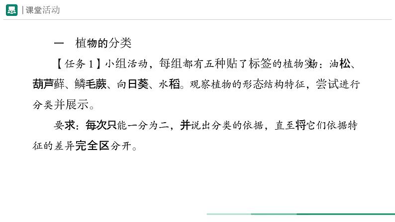 2.4.1 尝试对生物进行分类 课件 -2024-2025学年人教版(2024)生物七年级上册第7页