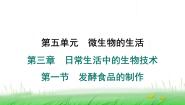 冀少版（2024）八年级上册第一节 发酵食品的制作教课内容课件ppt