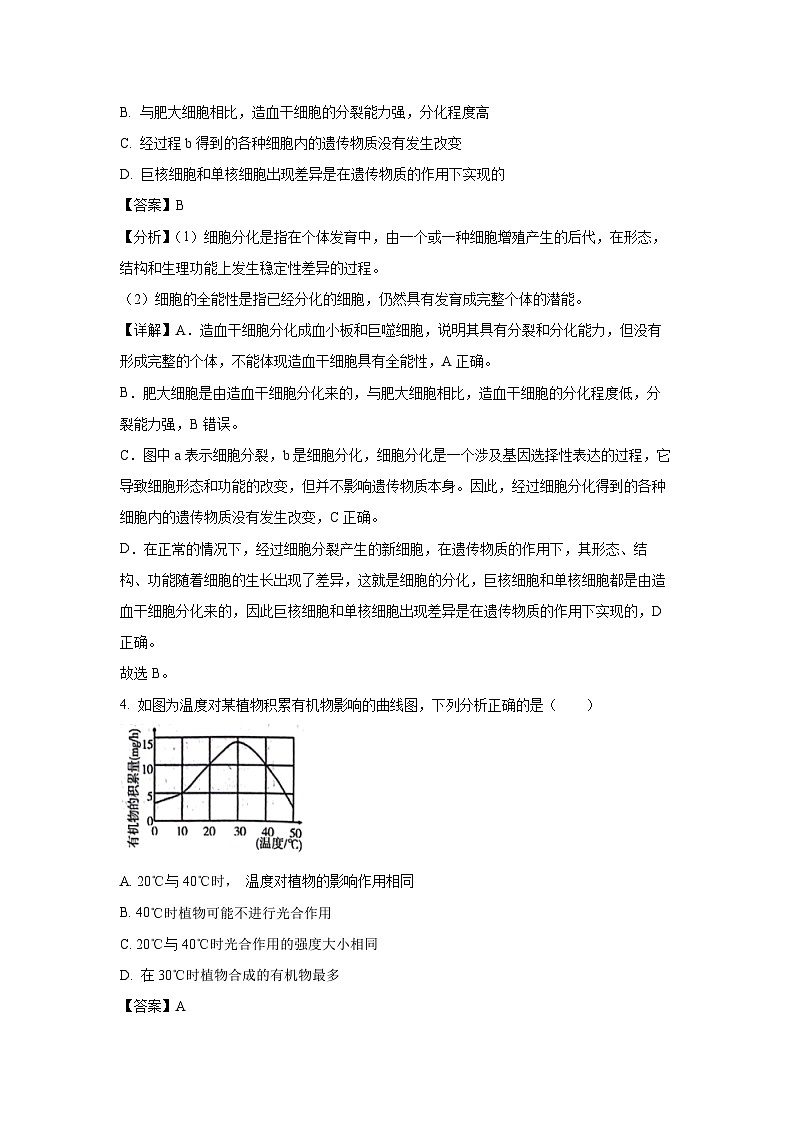 2024年山东省潍坊市八年级中考二模生物试卷第3页