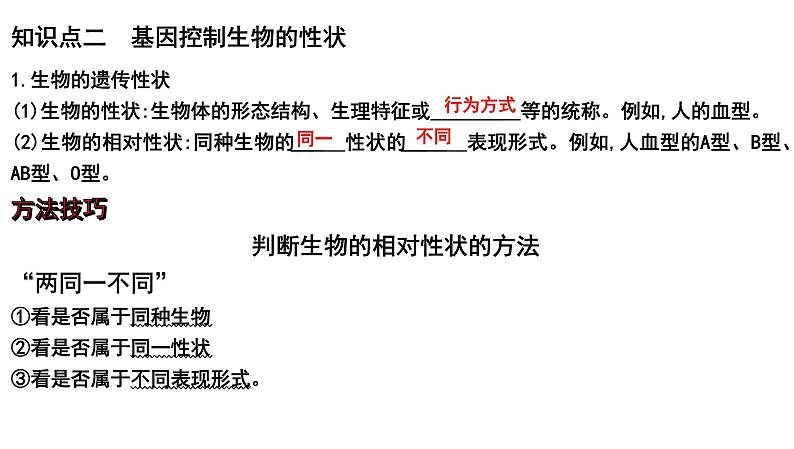 2025年中考生物一轮复习考点通关精讲课件专题23 生物的遗传和变异(含答案)第5页