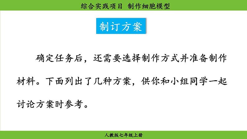 综合实践项目 制作细胞模型第6页