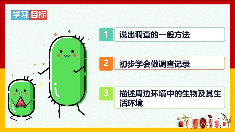 人教版(2024)七年级生物上册第一单元1.1观察周边环境中的生物精品ppt课件第2页