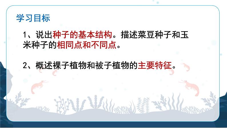 人教版(2024)七年级生物上册第二单元1.2种子植物精品课件ppt02