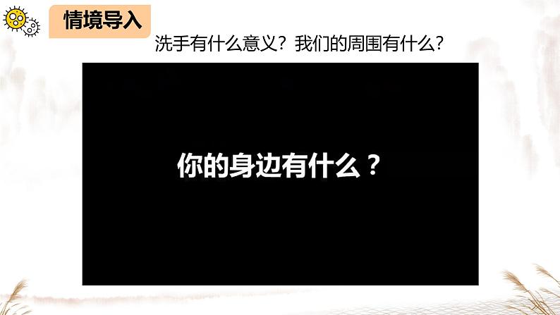 初中 生物 人教版(2024) 七年级上册 第二单元 第三章 微生物第一节 微生物的分布 课件01