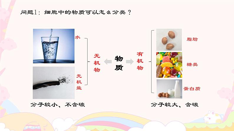 初中 生物 人教版(2024) 七年级上册 第一单元 第二章 认识细胞 第四节 细胞的生活 课件第4页