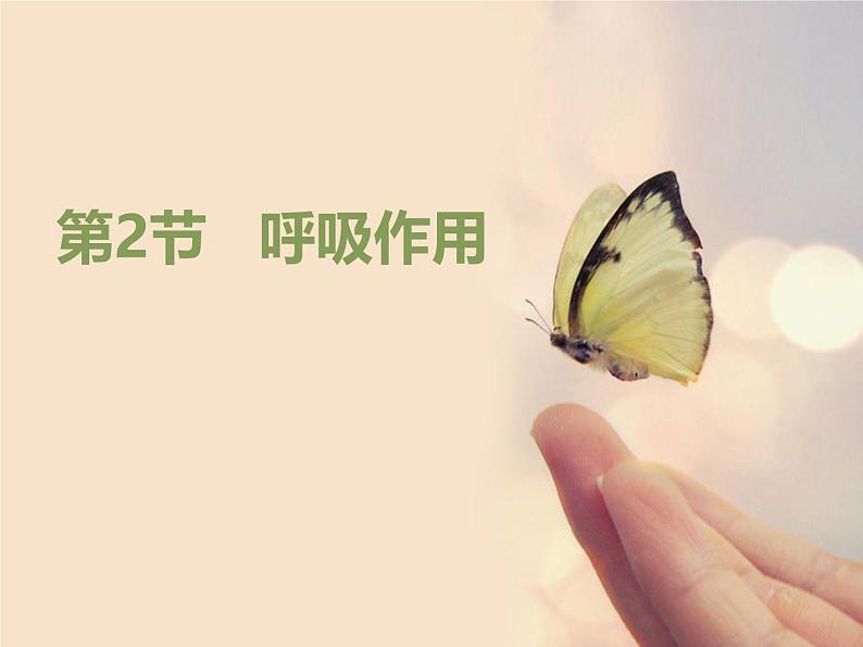 北师大版(2024)七年级生物上册3.4.2呼吸作用ppt课件第1页