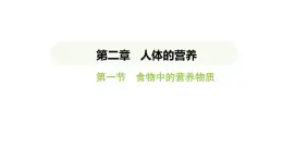 4.2.1 食物中的营养物质 课件-2024-2025学年人教版(2024)生物七年级下册