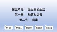 冀少版（2024）八年级上册第五单元  微生物的生活第一章 细菌和病毒第二节 病毒教课ppt课件