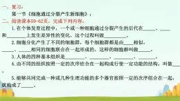 初中  生物  人教版（2024）  七年级上册（2024）  第二节 动物体的结构层次 课件