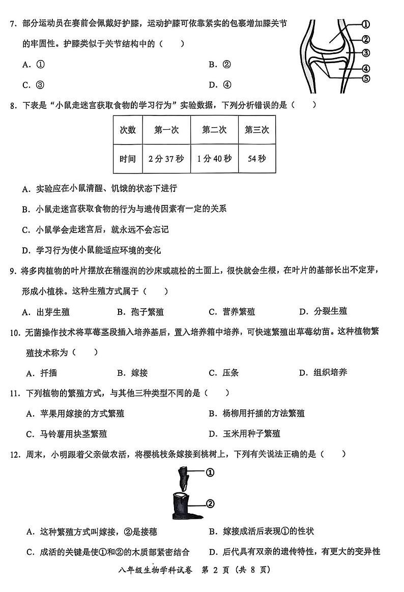 生物试题第2页