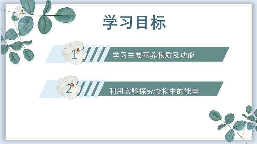 【核心素養(yǎng)目標(biāo)】冀少版初中生物七年級下冊《人體生命活動需要的營養(yǎng)物質(zhì)》課件第3頁