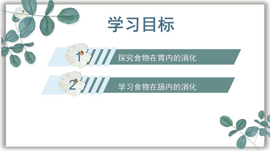 【核心素養(yǎng)目標】冀少版初中生物七年級下冊第三單元第一章第三節(jié)第二部分《食物在腸胃內(nèi)的消化》課件pptx第3頁
