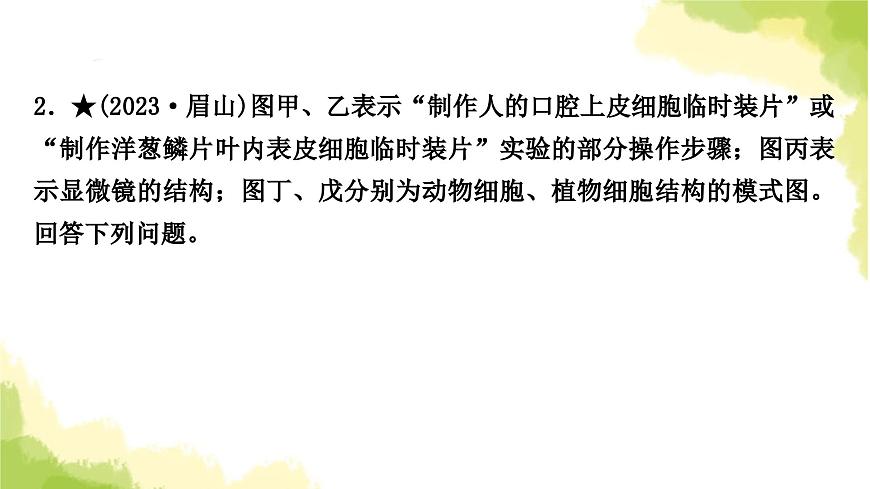 2025中考生物二輪復(fù)習(xí) 專項十 實驗探究題（課件）第7頁