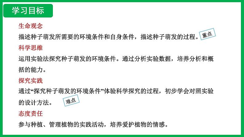 3.1.1 种子的萌发 (课件)-2024--2025学年人教版生物七年级下册第2页