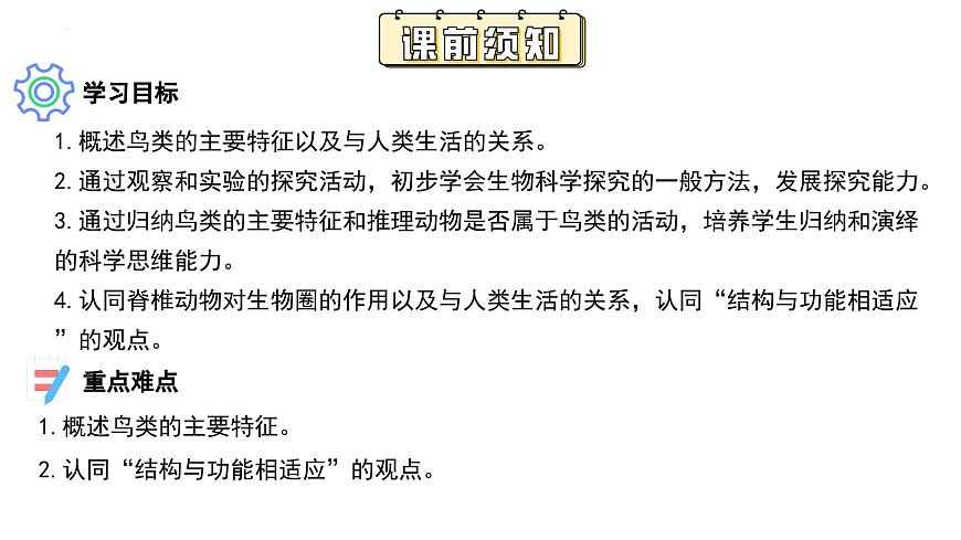 【核心素養(yǎng)】蘇科版生物七年級下冊 8.2 脊椎動物（第3課時） 同步課件第3頁