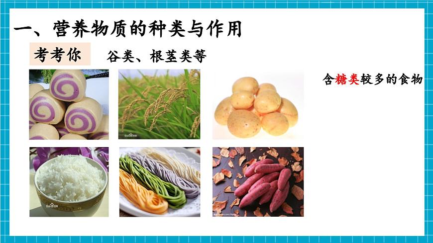 【新教材】冀少版生物七年級下冊3.1.2 人體生命活動需要的營養(yǎng)物質 課件第7頁