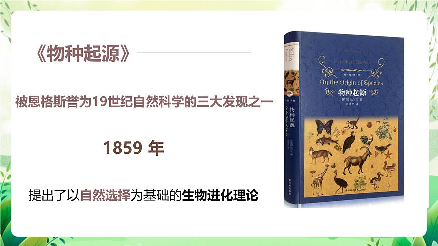 濟南版生物八下5.1.4.1《生物進化的原因》課件第7頁