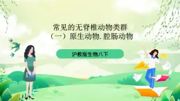 滬教版生物八下4.2.2《無脊椎動物+（一）原生、腔腸動物》課件