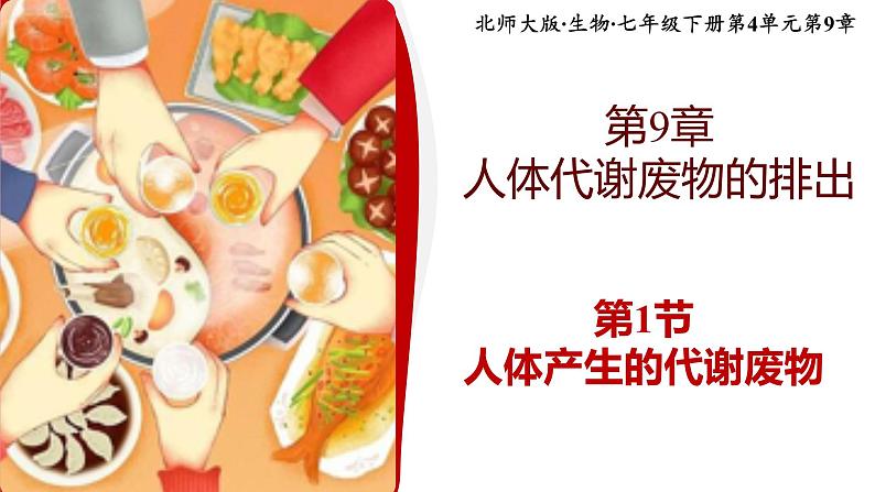 9.1人体产生的代谢废物 PPT BSD第1页