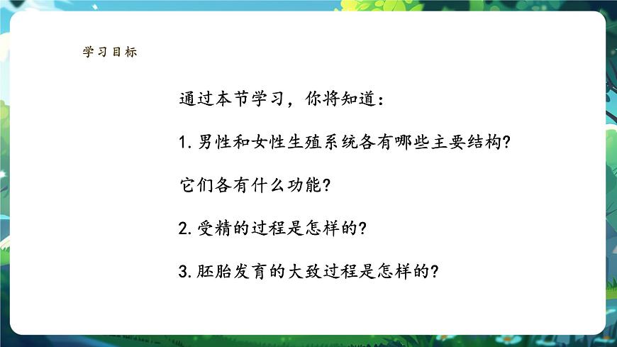 【大單元教學(xué)】人教版（新教材）生物七下 4.1.1人的生殖 課件 課件(共32張PPT)+視頻素材第2頁