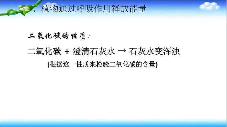 3.1.4 植物通过呼吸作用为生命活动提供能量 - 初中生物七年级下册 同步教学课件(济南版2024)第7页