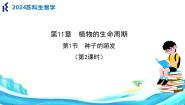 苏科版（2024）七年级下册（2024）第1节 种子的萌发课堂教学ppt课件