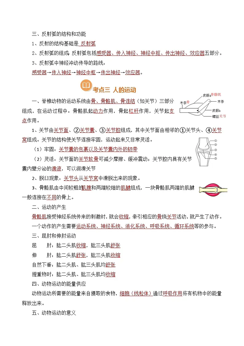 清单13 人体生命活动的调节(解析版)第3页
