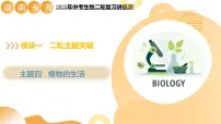 主题四 植物的生活(二轮突破课件) 2025年中考生物二轮复习讲练测(湖南专用)课件