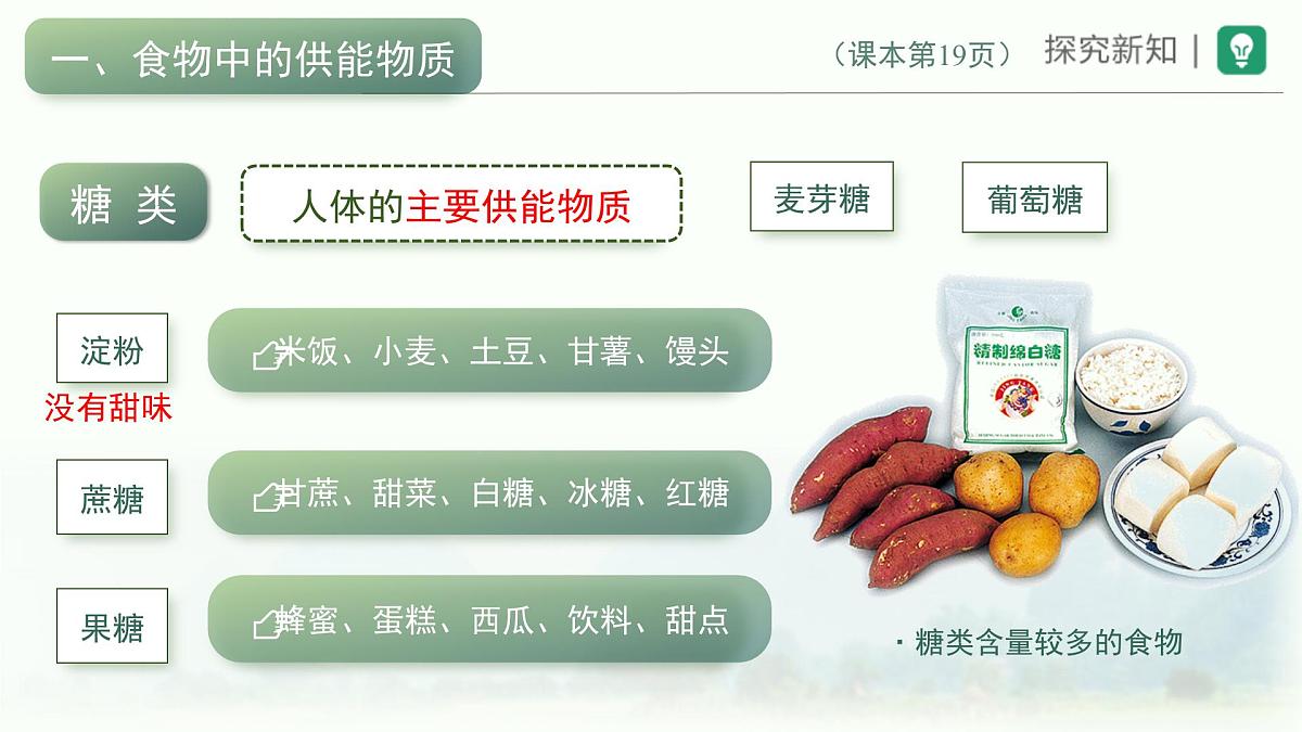 4.2.1食物中的营养物质课件-2024年人教版生物七年级下册第5页