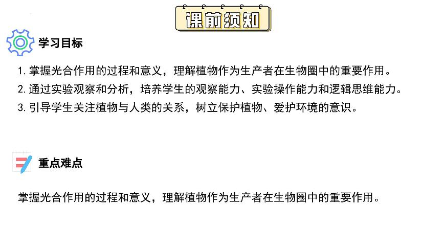 蘇科版生物七年級下冊 —第十二章 第1節(jié) 植物是生物圈中的生產(chǎn)者 PPT課件第3頁