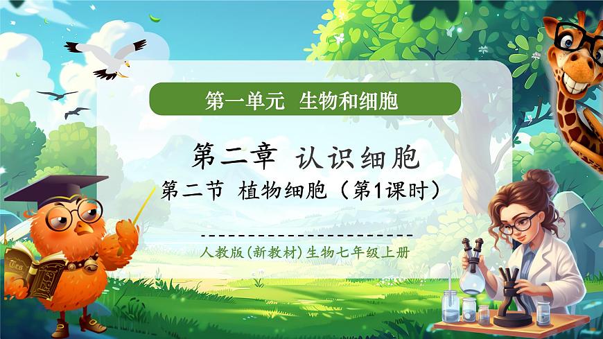 《1.2.2.1植物細(xì)胞（第一課時(shí)）》課件第1頁(yè)