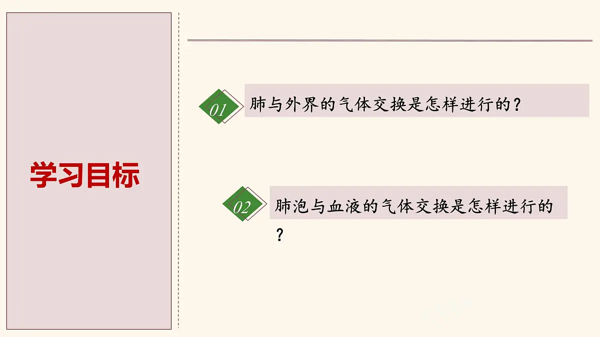 4.3.2 发生在肺内的气体交换 课件-2024-2025学年人教版生物七年级下册第2页