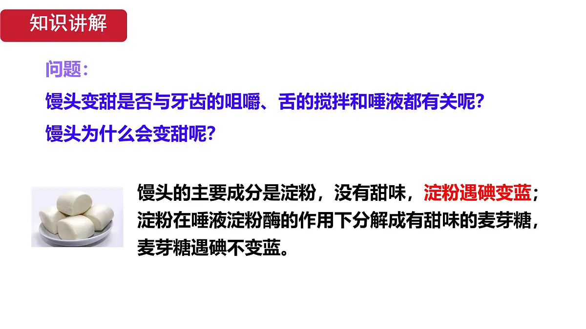 初中 生物 人教版(2024)七年级下册4.2.2 消化和吸收 课件第8页
