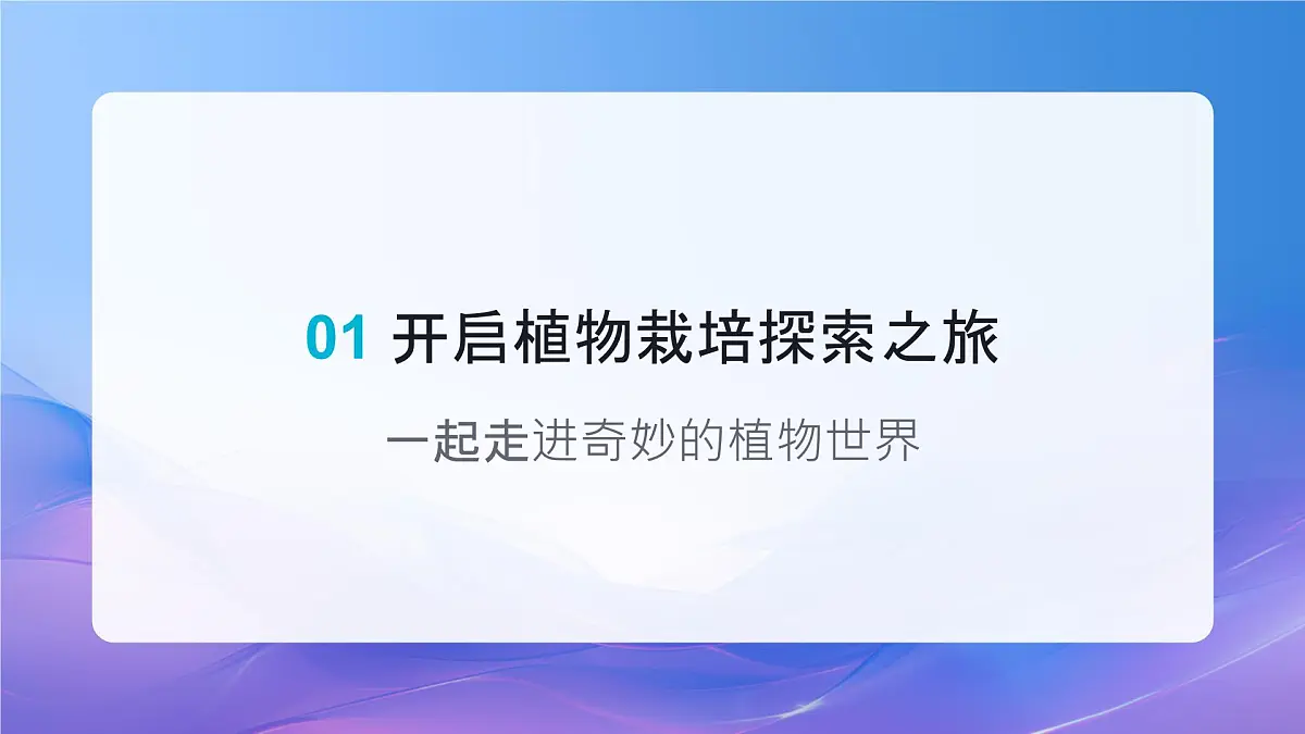 初中生物人教版(2024)七年级下册(2024)第三单元 植物的生活 第二章综合实践项目 栽培一种植物,探究所需的环境条件 课件第3页