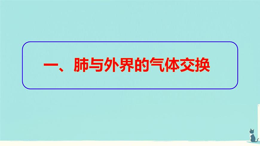 初中生物人教版(2024)七年级下册4.3.2 发生在肺内的气体交换 课件第3页