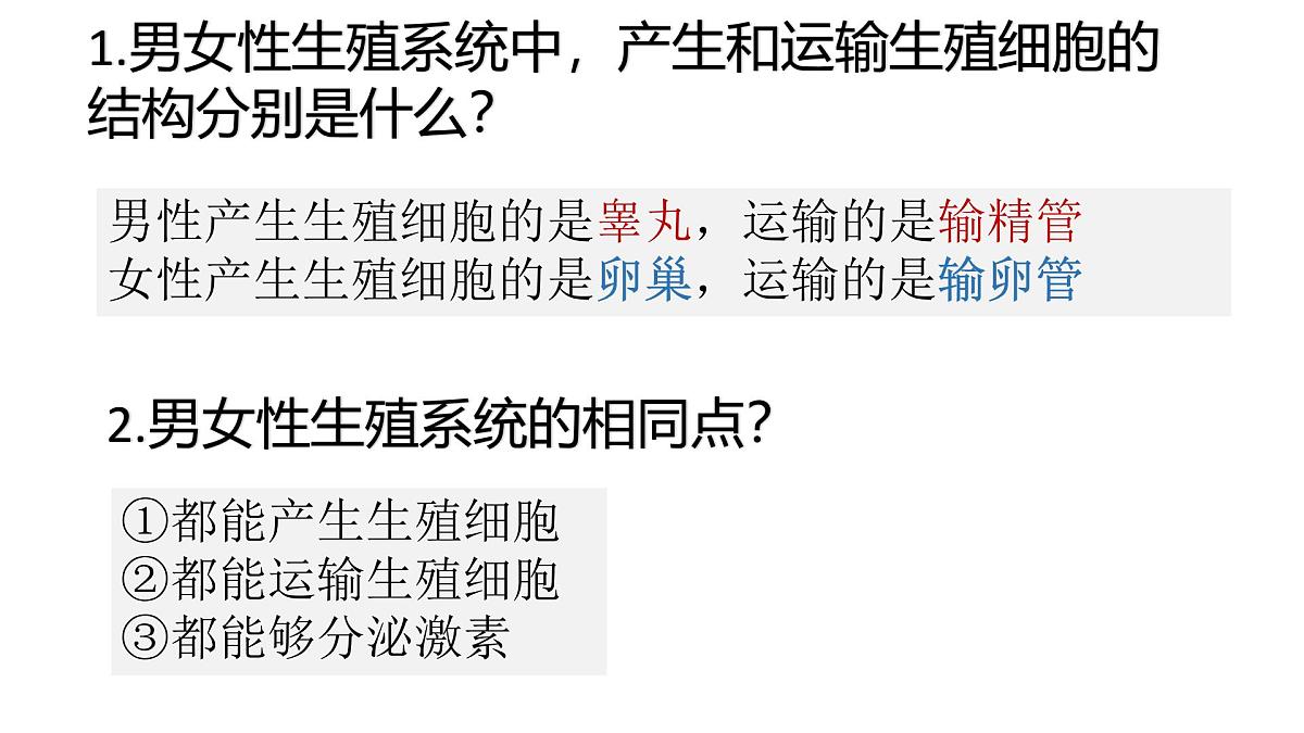初中生物人教版(2024)七年级下册4.1.1 人的生殖 课件第6页