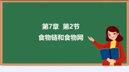 初中生物苏教版（2024）七年级下册3.7.2 食物链和食物网 课件