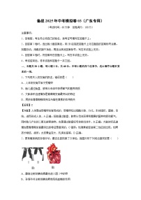 备战2025年中考模拟卷03（广东专用）生物试卷（解析版）