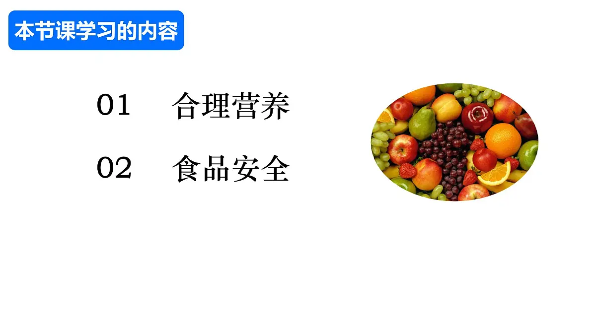 4.2.3 合理营养与食品安全 课件 2025学年人教版生物七年级下册第2页