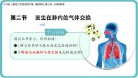 人教版（2024）七年级下册（2024）发生在肺内的气体交换示范课ppt课件