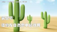 人教版(2024)七年级下册(2024)植物在自然界中的作用课文内容ppt课件