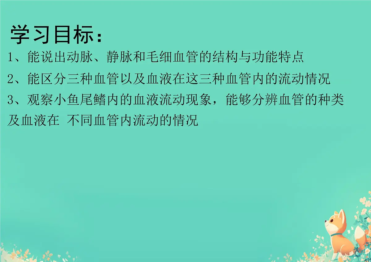 初中生物 人教版(2024)七年级下册4.4.2 血流的管道——血管 课件第2页