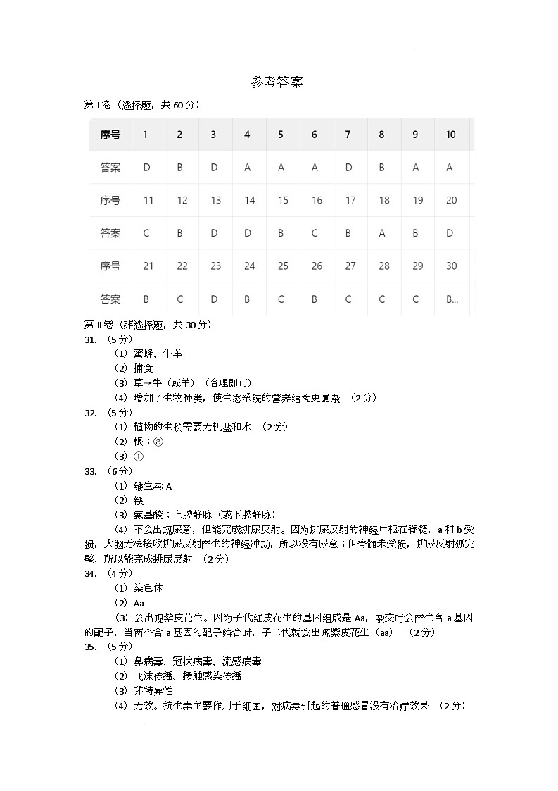 参考答案第1页