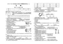 山西省运城市夏县部分学校2024-2025学年七年级下学期5月份月考生物试卷