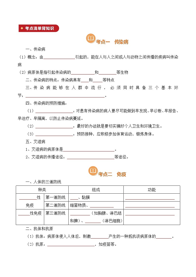 清单14 健康地生活(原版卷)第2页