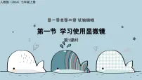 初中生物人教版(2024)七年级上册(2024)学习使用显微镜教学课件ppt