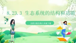 北師大版生物八下8.23.3 《生態(tài)系統(tǒng)的結(jié)構(gòu)和功能》課件+素材