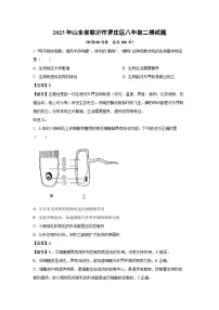 【生物】2025年山东省临沂市罗庄区八年级二模试题（解析版）