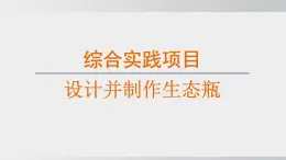 綜合實(shí)踐項(xiàng)目 設(shè)計(jì)并制作生態(tài)瓶（課件）2025-2026學(xué)年人教版八年級(jí)生物上冊(cè)
