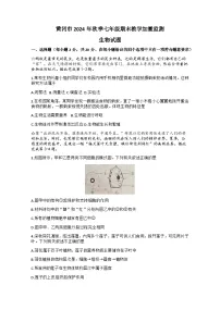 湖北省黄冈市2024-2025学年七年级上学期1月期末生物试题+